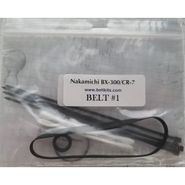 For Nakamichi Nakamichi BX-300 cassette deck belt kit COMPLETE with CAD Instructions