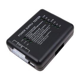 WANGCL PC Power Supply Tester 20/24 Pin Psu Tester for Floppy HDD CDROM SATA P4 CPU PCI-E Power Test