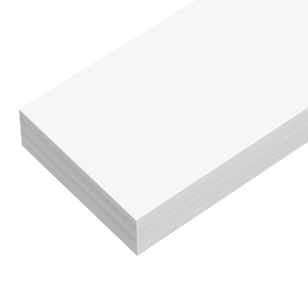 Reskid Unlined Sentence Strips - Thick Paper - 80lb Cardstock