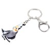 YAYAKO Acrylic Parrot Keychain Cockatiel Bird Key Chains for Car