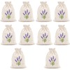 Lavender Bags, 10 Pack Lavender Sachets for Wardrobes and Moths,