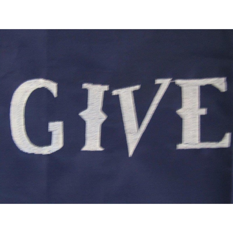 AES 12x18 Embroidered Commodore Perry Don't Give Up Ship Synthetic