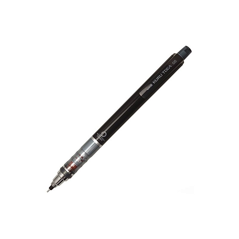 Uni Kuru toga Mechanical Pencil 0.5mm Black