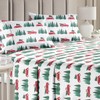 Queen Christmas Trucks Sheet Set - Holiday Xmas Pattern Linen