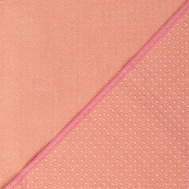 Bodhi GRIP2 Yoga Towel, Yoga Towel with Non-Slip Nubs, Microfibre Yoga Towel, Non-Slip Training Towel, Ideal for Hot Yoga, Yoga Mat Pad, Antibacterial, Rose Tan