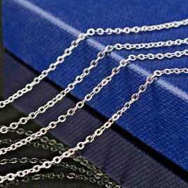 Fashion Jewelry CAT MOON FACE OCCULT PAGAN EYE HEAD Pendant On 18" 925 Sterling Silver Necklace