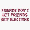 LAD Studio November Election Sticker Bumper Sticker Vinyl Decal 5""