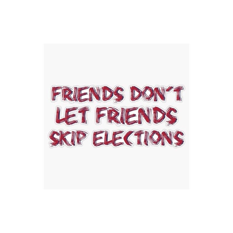 LAD Studio November Election Sticker Bumper Sticker Vinyl Decal 5""