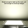 Aolyty 15W Ultra Thin LED Ceiling Panel Light 7.4" Recessed