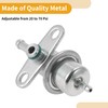 X AUTOHAUX Fuel Pressure Regulator Fuel Pump Regulator for Suzuki