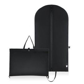 Niviy Garment Bag 1 Piece 120 cm x 60 cm Garment Cover for Suit and Dress Breathable Travel Suit Bag