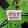 Funny Speech Squad Makeup Bag SLP Gift Speech Language Pathologist