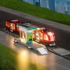 BrickBling LED Light for City Downtown Streetcar and Station, Creative