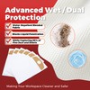 OKQX 6-Pack Wet/Dry Dust Bags for FLEX 24V Brushless Wet/Dry
