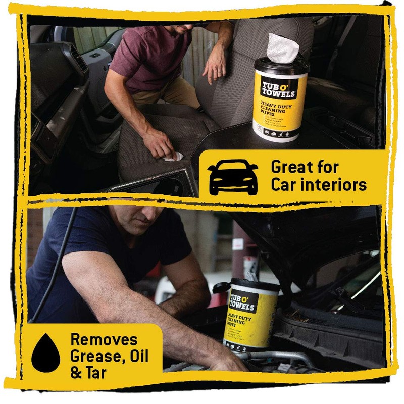 Tub O Towels TW90 Heavy-Duty 10" x 12" Size Multi-Surface