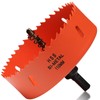 110mm Hole Saw Drill Bit for Wood and Metal, Bi-Metal