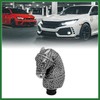 Motoforti Silver Gray Horse Head Manual Gear Shift Knob Long-lasting