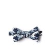 The Great Wave Off Kanagawa Navy Blue Microfiber Butterfly Bow