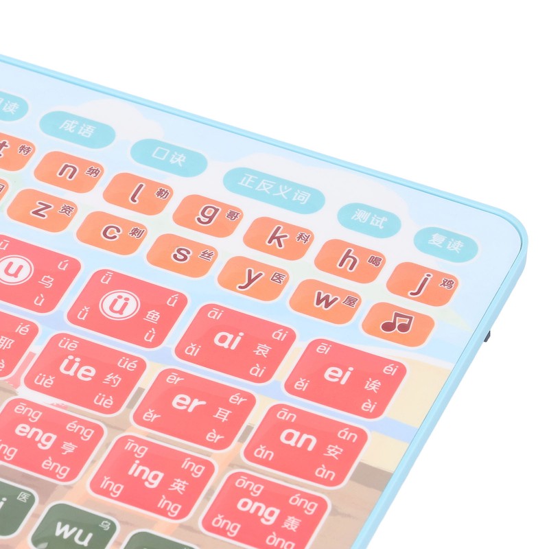 Kid Chinese Pinyin Learning Tablet Toddlers Pinyin Speaking Learning Pad