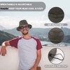 KeepSa Sun Hat for Men Cotton Summer Breathable Foldable Safari