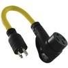 Conntek 15875 RV-Generator Adapter L14-20P 20A 4Prong Locking Plug to