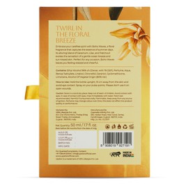 UPSILON Boho Waves Floral Perfume for Women 50 ml | Eau De Perfume | Long Lasting Fresh & Powerful Fragrance | Womens Perfume Spray | Travel Friendly | Luxury Scent | Pack of 1