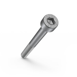 INBUS® Cylindrical Screws with Hexagon Socket M 5 × 50 (DIN 912 / ISO 4762, A2 Stainless Steel) Pack of 10 — The Original