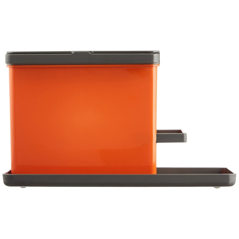 Metaltex Sink Organiser, Orange, 24 x 12.5 x 14 cm
