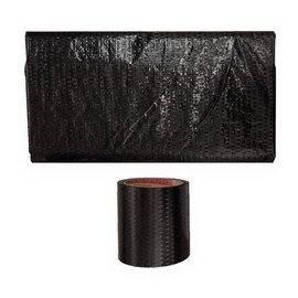 A.A Mobile Flex Bottom Board Material Mobile Home Polyethylene Underbelly (48" x 14' Kit)