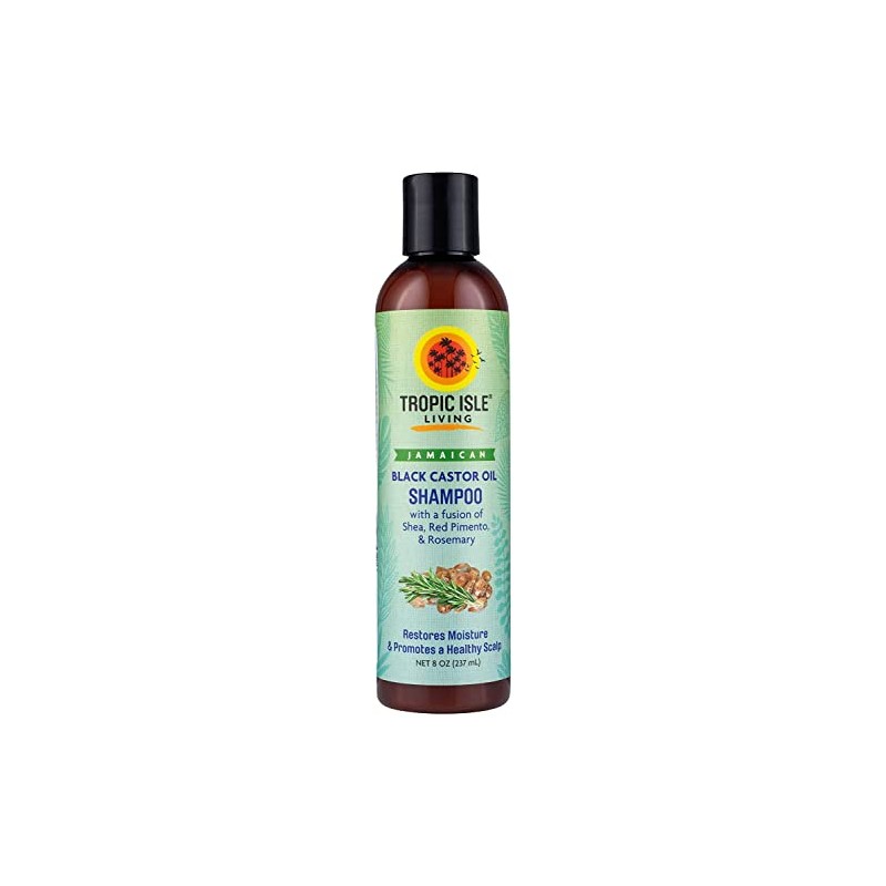 Tropic Isle Living Jamaican Black Castor Oil Shampoo+Conditioner+Leave-In Detangler