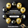 WenmthG Pack of 30 Balloons 40th Birthday Decoration - 40th