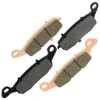 Caltric Front And Rear Brake Pads for Kawasaki Vulcan 900