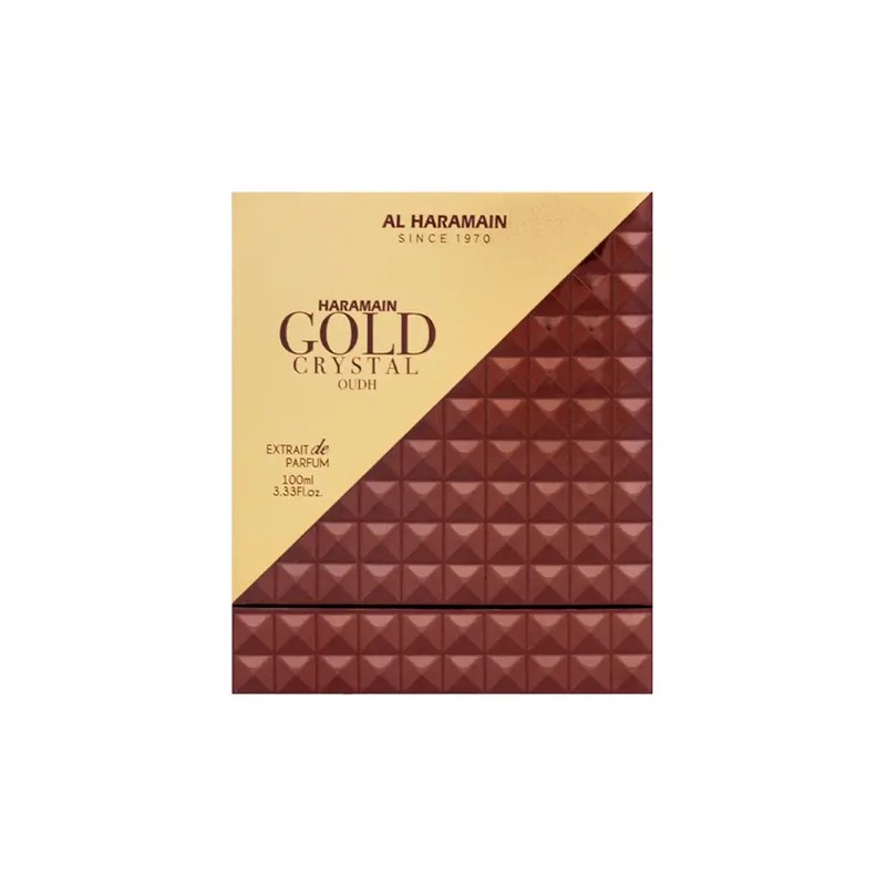 Al Haramain Gold Crystal Oudh Eau De Parfum 100ml