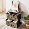 VECELO Dresser for Bedroom with 5 Drawers, Small Chest of