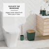 Clara Clark Bathroom Set - Hunter Green Bathroom Accessories Set,