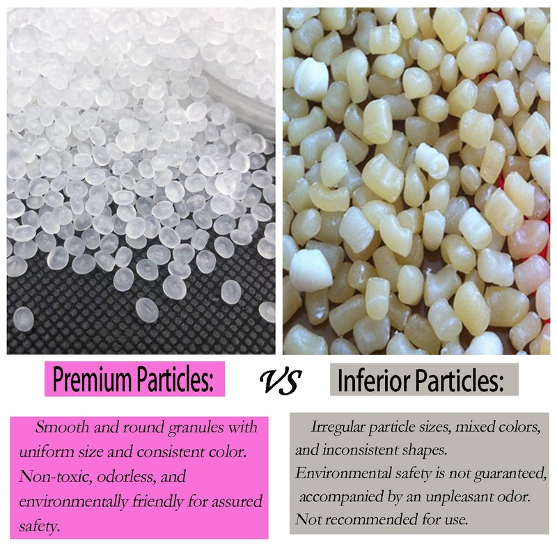 Poly Pellets Weighted Stuffing Beads BPA-Free Durable Odorless Washable for