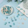 SUNNYCLUE 250Pcs Ocean Beads Sea Turtle Beads Summer Hawaii Starfish