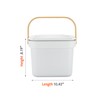 Post Modern - Compost Bin - White