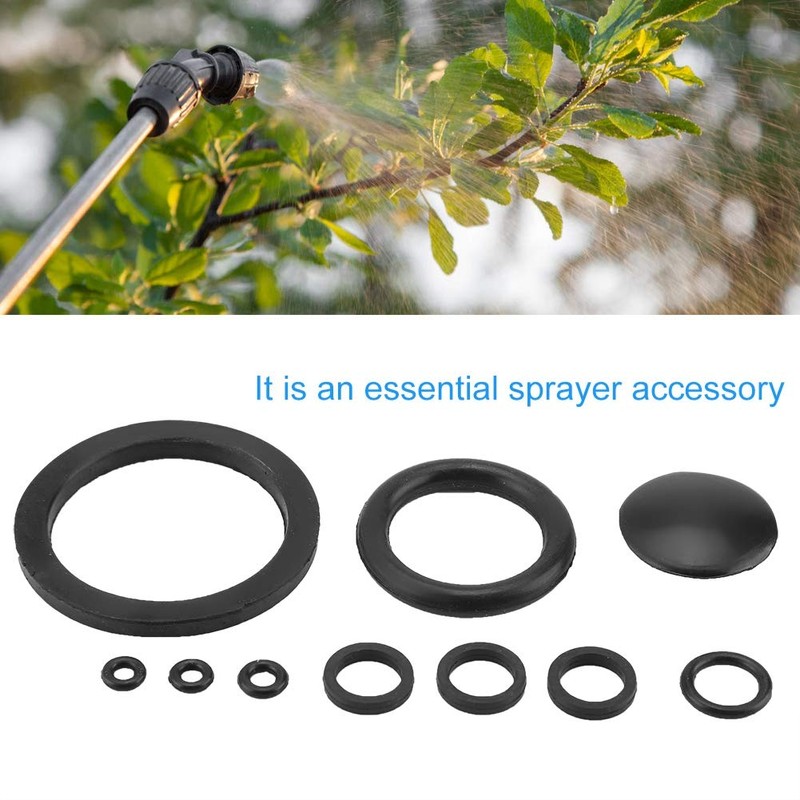Sealing Ring,10pcs Set Useful Durable Rubber Sealing Ring Essential Sprayer