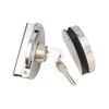 Qrity No Drilling Stainless Steel Glass Door Lock Double Glass