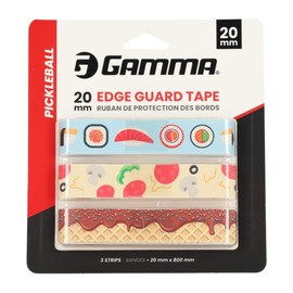 GAMMA Edge Guard Tape – Protect Your Paddle from Scratches & Damage - Durable, Stylish Protection for Performance & Customization - Tasty, 20mm 3-Pack
