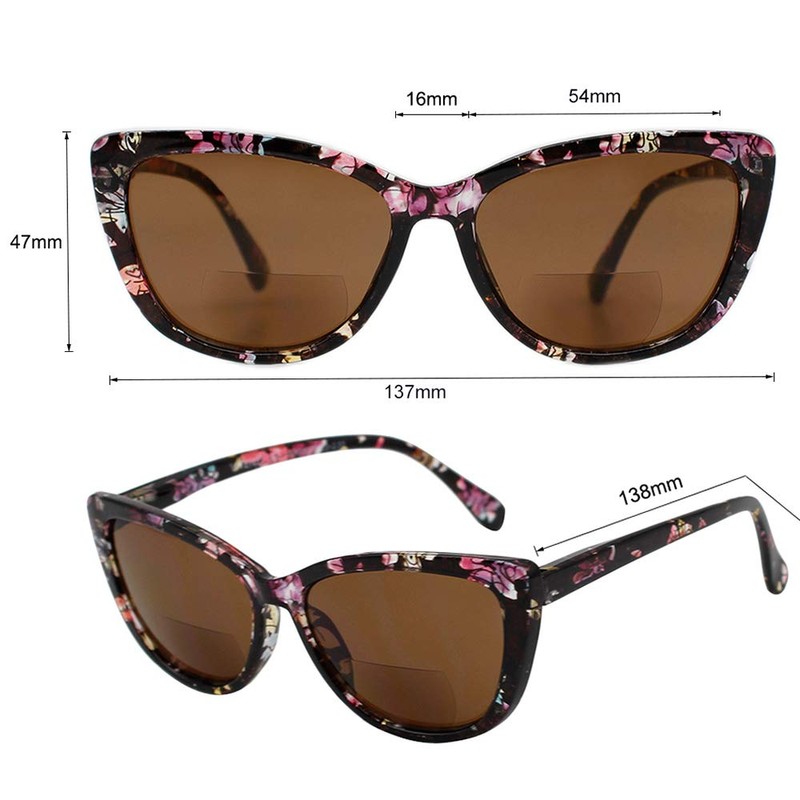 VITENZI - Gafas de sol bifocales para leer bajo el