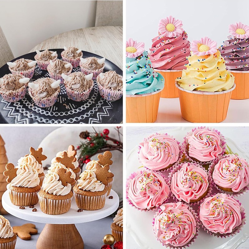 Tumtanm 9ft Teardrop Flower Piping Nozzle, Large Seamless Stainless Steel