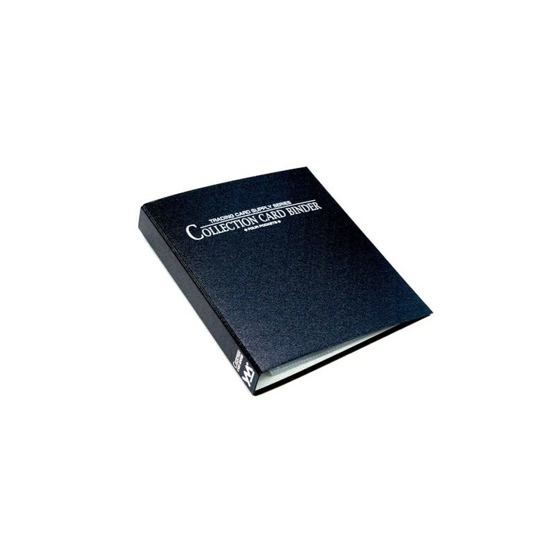Yanoman Collection Card Binder, 4 Pockets, Black