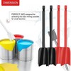 Epoxy Resin Mixer Attachments 4-Pack - Durable Plastic Paddles for