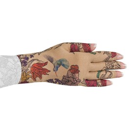 Lymphedivas Hummingbird Medical Graduated Compression Glove for Lymphedema (20-30 mmHg Medium)