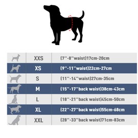 ZINGTERRA Dog Diapers Male 4Pack,Reusable Leakproof Pet Soft Dog Belly Band Wraps,High Absorbency Male Dog Diaper,Wider Washable Belly Band for Doggy Incontinence and Puppy Training XL