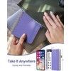 WEMATE Password Book with Alphabetical Tabs, Spiral Password Keeper Book