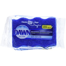 Dawn Non Scratch Sponges 2 pk