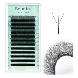 Extensiones De Pestañas 3D In W, 8–15 mm, Naturales y Ligeras, Material Premium de Alta Duración, Fácil Aplicación, Acabado Denso y Elegante